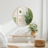 Americanflat - 31x31 Framed Gold Round Mirror Circle Mirror for Bathroom, Bedroom, Entryway, Living Room - 3 of 4