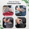 Simply Genius A6 Pocket Size Mini Notebooks with Hardcover - 124 pages (3.7" x 5.7") with Inner Pocket (Gray, 6 Pack) - 2 of 4