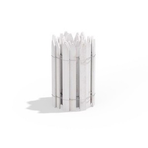 Greenes 144 in. L X 16 in. H Wood White Garden Fence (Case of 4) - 1 of 1