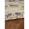 Great Zero Stiles Rug Off White/Blue - Linon - 4 of 4