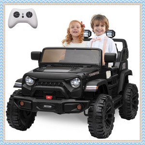 24V 2 Seater Ride on Toys for Kids, Ride on Truck with Remote Control, Bluetooth,2X200W Powerful Motors, Lights, Powered Wheels for Boys Girls - 1 of 4