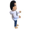 Our Brown Boy Joy Original My Friend White Hoodie Baby Doll 3 - 3 of 4