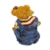 Boyds Bears Resin 2.5 Inch Megan Mcbruin & Friend...Bear Hugs Bearstone Americana Animal Figurines - 3 of 3