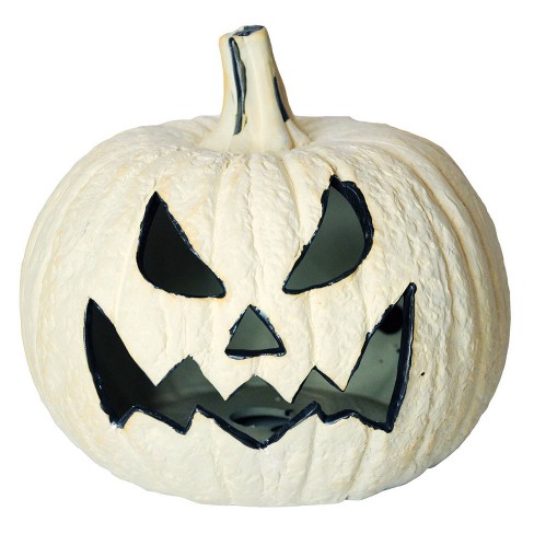 Pumpkin Fire Log Halloween Decorative Prop Target