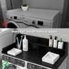 KTMBDW Laundry Countertop with 2-Tier Shelf Universal Fit, Washer and Dryer Countertop with Storage Space, Shelf Height 12 Inches - 4 of 4
