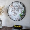 GlasFlength Decorative Wall Mirrors Wall Art Wall Mirror Classic Mirror Circle Mirror Vanity Mirror for Living Room, Black, 31.5"*0.7"*31.5" - 3 of 4