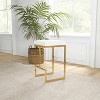 TiramisuBest Waterfall Entryway Bench - Beige Wood & Fabric, 52"W, 17.5x52x18 Inches - 3 of 4
