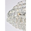 Elegant Lighting Savannah 5 - Light Pendant in  Chrome - 3 of 4