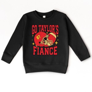 Go Taylor's Fiancé Sparkle - Kids Toddler Sweatshirt and Kids Youth Sweatshirt - 1 of 2