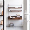 MH London Champier 42.5" Solid Wood and Metal Base Ladder Desk - 4 of 4