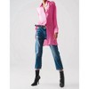 Women's Satin Long Sleeve Shirt - Q2 - 4 of 4