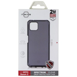 ITSKINS Spectrum // Clear Series Case for OPPO Reno4 Z - Smoke (Transparent) - 1 of 1