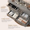 Jojoka 47" Farmhouse Dresser for Bedroom with 9 Drawers - 4 of 4