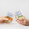 Pavilion Gift Company - Fiancé/Fiancée - 11 oz Rocks & 18 oz Stemless Wine Glass Set - Drinkware - 2 of 4