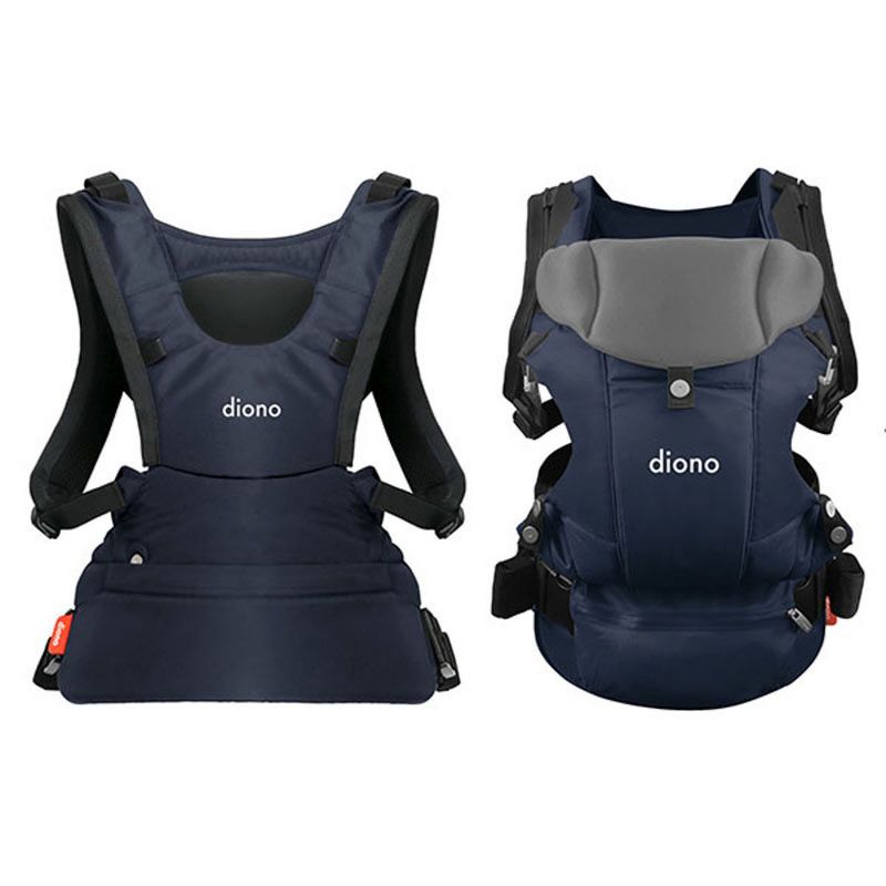 Diono Carus Essentials 3-in-1 Baby Carrier, Front & Back Carry, Newborn, Toddler up to 33 lb / 15 kg, 5 of 7