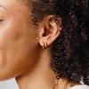 Made By Mary | Cancer Huggie Hoop Earrings - 2 of 4