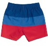 RuggedButts Toddler UPF50+ Americana Swim Trunks - 2 of 4