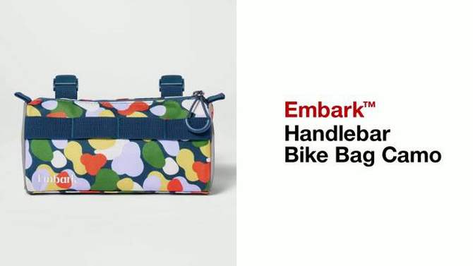 Handlebar Bike Bag Camo - Embark&#8482;, 2 of 6, play video