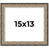 PosterPalooza | Ornate Silver Picture Frame - UV Acrylic, Backing Board, Hanging Hardware Included - 2 of 4