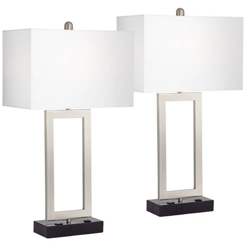 Modern end deals table lamps