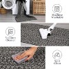 Modern Hallway Runner Rug, Washable Non-Slip Low Pile Carpet, Soft Stain-Resistant Faux Wool Rug for Kitchen, Bedroom - 4 of 4