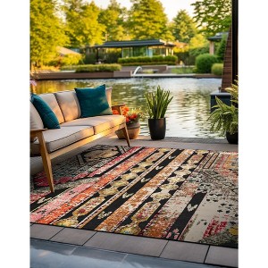 Unique Loom  Outdoor Casablanca Sebaa Area Rug - 1 of 4