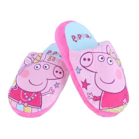 Girls peppa cheap pig slippers