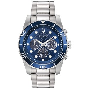 Bulova Men's Classic Sport 6 Hand Chronograph Quartz Watch, Luminous, 43mm - 1 of 2