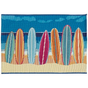 Liora Manne Esencia Coastal Indoor/Outdoor Mat.. - 1 of 4