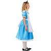 HalloweenCostumes.com Girl's Deluxe Disney Alice Costume, Disney Princess Costumes for Kids, Blue Dress Fairytale Cosplay - 4 of 4