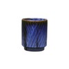 Cheung's Parlora Crossed Diagonal Pattern Straight Side Ceramic Pot - Small - Blue - 2 of 4