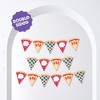 Big Dot of Happiness Summer Pies Garland Banner, Patriotic 4th of July Party Decorations, Pie Banner Backdrop, 30 Feet of Cord, 15 Shaped Pie Slices - 2 of 4