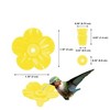 Unique Bargains Durable Hummingbird Feeder Parts 16 Pcs - 2 of 4