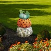 Briarwood Lane Fall Metal Art 28.5x12 Patterned Pumpkins For Fall Metal Art - 2 of 3