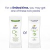 Dove Beauty Aluminum Free Cucumber & Green Tea Deodorant Stick - 2.6oz - 3 of 4