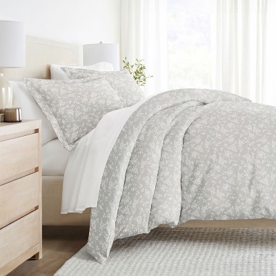 Paisley, Damask & Soft Farmhouse Prints 3PC Duvet Cover & Shams Set, Ultra Soft, Easy Care - Becky Cameron