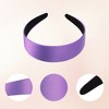 Unique Bargains Girl's Satin Headband 1.57" Wide 1 Pc - 3 of 4
