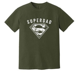 Simply Sage Market Men's Superdad Short Sleeve Garment Dyed Tee - 1 of 2