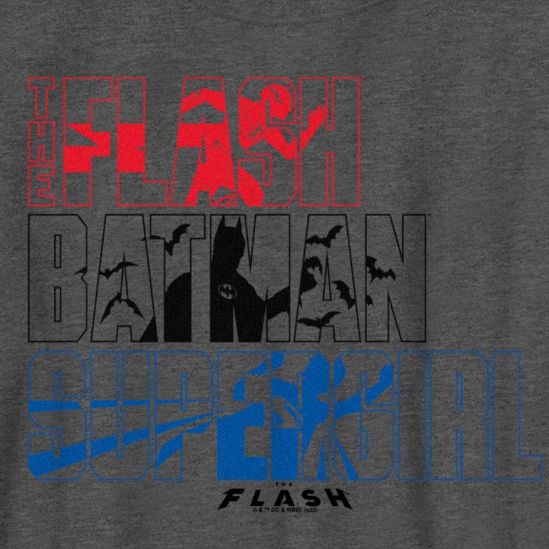 Boy's The Flash Superheroes Silhouettes T-Shirt, 2 of 6