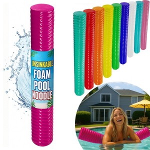 California Sun Deluxe Unsinkable Ultra Soft Foam Cushion Pool Noodle - 1 of 4
