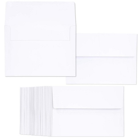 100-Count A7 Invitation Envelopes and 100-Count 5 x 7 Cards 5.25 x 7.25 Inches Graduations Parties Baby Showers Kraft Paper A7 Cards and Envelopes Set for Weddings A7 Envelopes and Cards