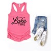 Simply Sage Market Livin' On Lake Time Racerback Tank - 3 of 4