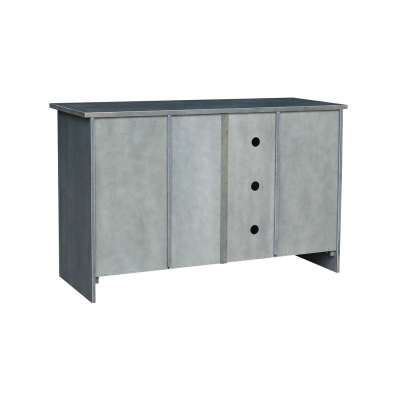 TV Stand for TVs up to 52" with 2 Doors - International Concepts, 6 of 16