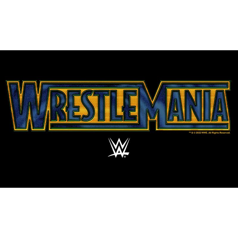 Women's WWE Wrestlemania Logo T-Shirt, 2 of 5