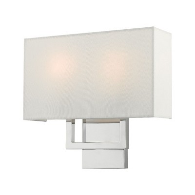 Livex Lighting Pierson 2 - Light Wall Light in  Polished Chrome