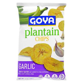 Goya Garlic Lightly Salted Plantain Chips - 5oz