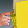 Smead File Pocket, Straight-Cut Tab, 3-1/2" Expansion, Letter Size, Yellow, 25 per Box (73233) - image 2 of 4