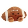 Aurora Mini Tackle Football Palm Pals Adorable Stuffed Animal Brown 3.5" - 2 of 4