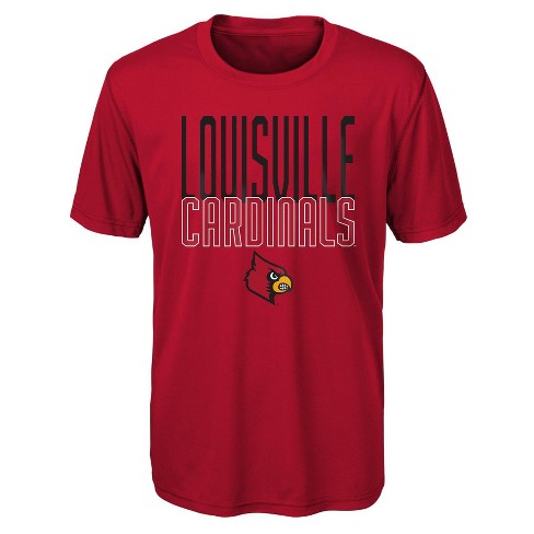 NCAA Louisville Cardinals Boys' Black Tie Dye T-Shirt - XS