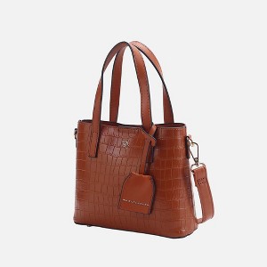 MKF Collection Isolde Women’s crocodile embossed Tote Bag by Mia K - 1 of 4